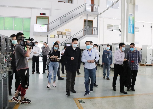 防疫做貢獻，復工感恩情|佛山市常務副市長一行蒞臨我司送溫暖
